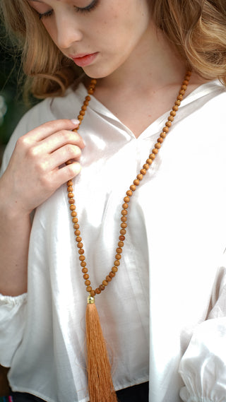 Malas Set – Sandal Necklace & Bracelet