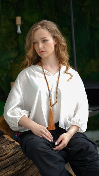 Malas Set – Sandal Necklace & Bracelet