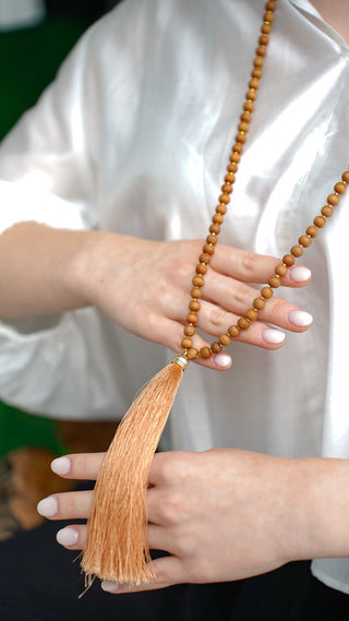 Malas Set – Sandal Necklace & Bracelet