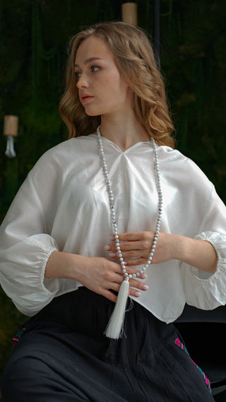 Malas Set – Howlite Necklace & Bracelet