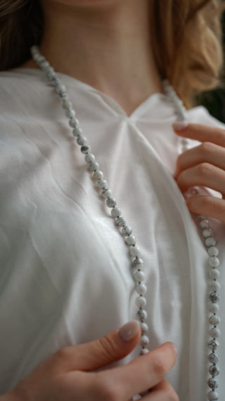 Malas Set – Howlite Necklace & Bracelet