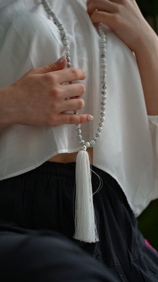 Malas Set – Howlite Necklace & Bracelet