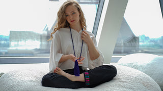 Malas Set – Lapis Necklace & Bracelet