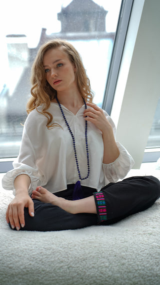 Malas Set – Lapis Necklace & Bracelet