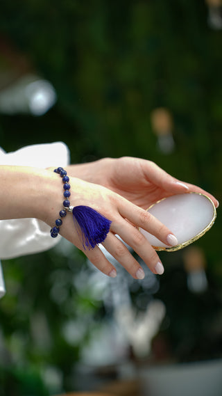 Malas Set – Lapis Necklace & Bracelet