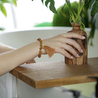 Malas Set – Sandal Necklace & Bracelet