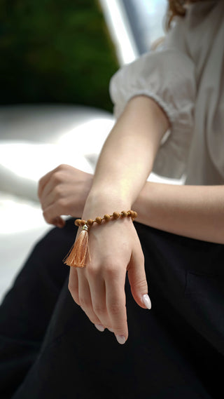 Malas Set – Sandal Necklace & Bracelet