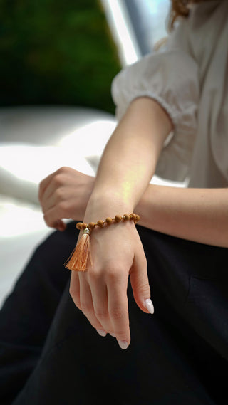 Malas Set – Sandal Necklace & Bracelet