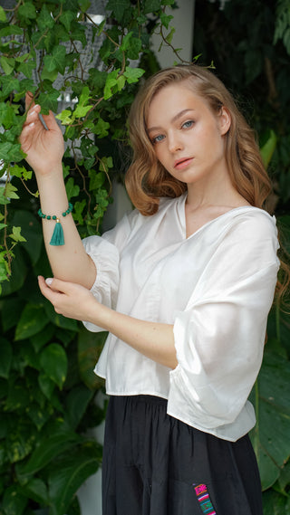 Malas Set – Malachite Necklace & Bracelet