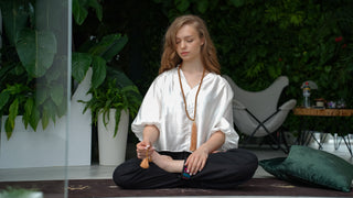 Malas Set – Sandal Necklace & Bracelet