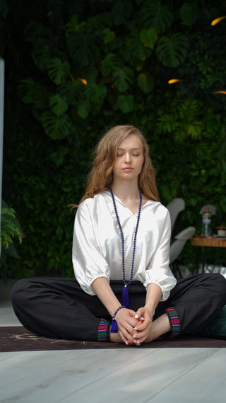 Malas Set – Lapis Necklace & Bracelet