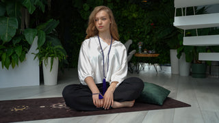 Malas Set – Lapis Necklace & Bracelet