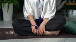 Malas Set – Lapis Necklace & Bracelet