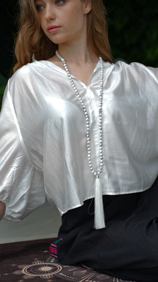 Malas Set – Howlite Necklace & Bracelet