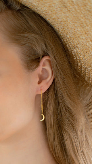 Earrings Parallel Little Moon