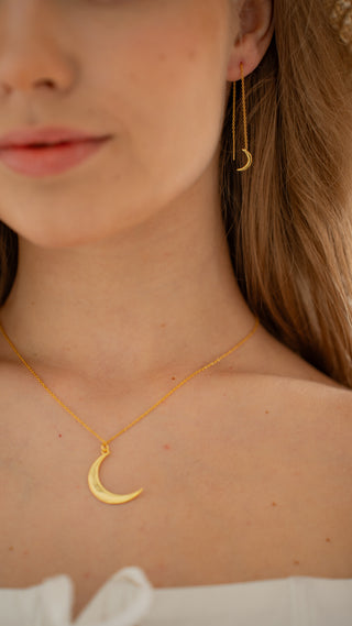Necklace Simplicity Great Moon