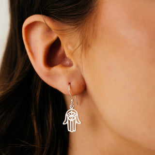 Earrings Simplicity Little Khamsa