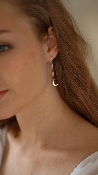 Earrings Parallel Little Moon
