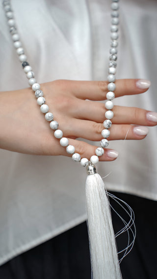 Malas Set – Howlite Necklace & Bracelet