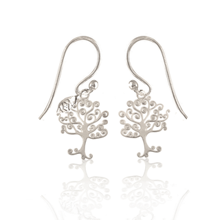 Earrings Simplicity Little Tree of Life
