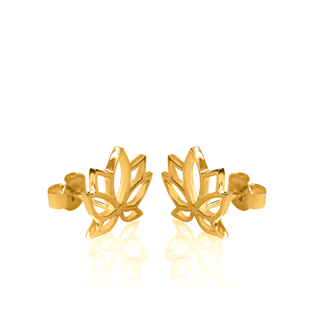 Earrings Simplicity Studs Little Lotus