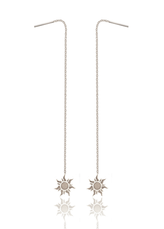 Earrings Parallel Little Sun