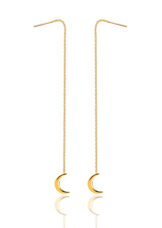 Earrings Parallel Little Moon