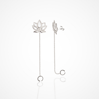 Earrings Studs Time Loop Little Lotus