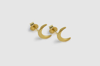 Stud Earrings Little Moon