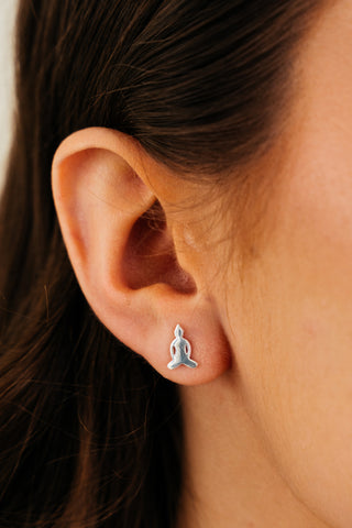 Earrings Studs Little Buddha