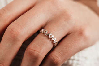 Ring Sweet Words KARMA