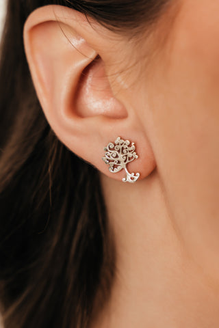 Earrings Studs Little Tree of Life