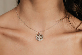 Necklace Simplicity Great Flower of Life