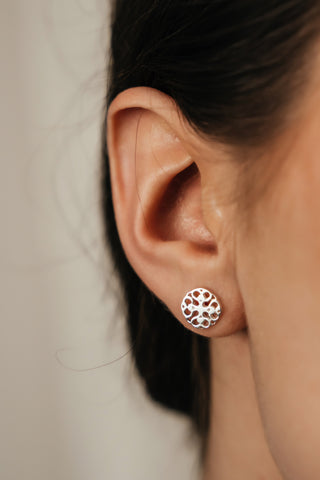 Earrings Simplicity Studs Little Mandala