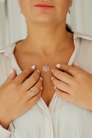 Necklace Simplicity Great Flower of Life