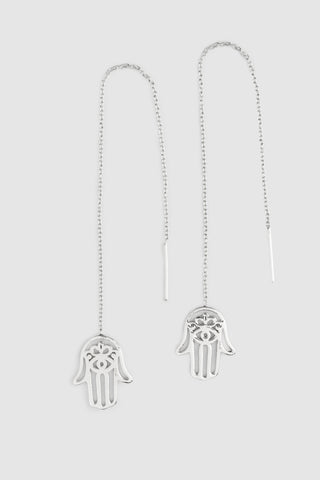 Earrings Parallel Little Khamsa