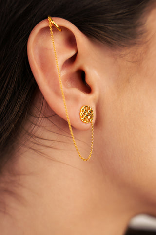 Earrings Time Loop Little Mandala