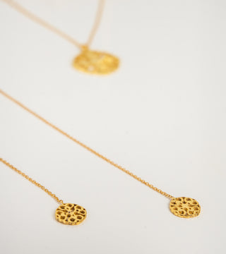 Earrings Parallel Little Mandala