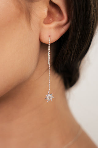 Earrings Parallel Little Sun