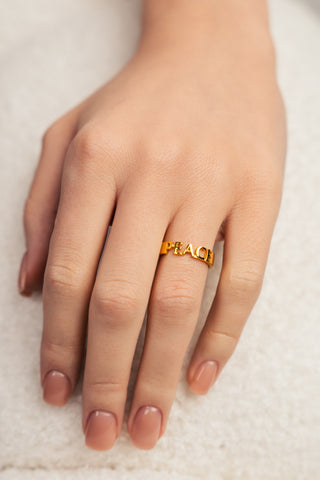 Ring Sweet Words PEACE