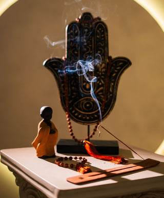 Malas Set – Rudraksha Necklace & Bracelet